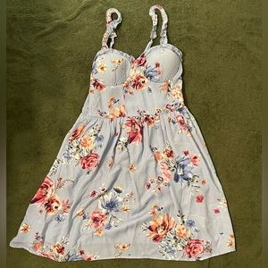 Xhilaration Floral print sleeveless dress